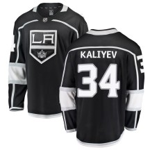 Arthur Kaliyev Los Angeles Kings Fanatics Branded Men's Breakaway Home Jersey - Black