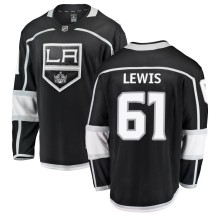 Trevor Lewis Los Angeles Kings Fanatics Branded Men's Breakaway Home Jersey - Black