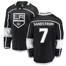 Tomas Sandstrom Los Angeles Kings Fanatics Branded Men's Breakaway Home Jersey - Black