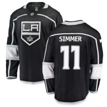 Charlie Simmer Los Angeles Kings Fanatics Branded Men's Breakaway Home Jersey - Black
