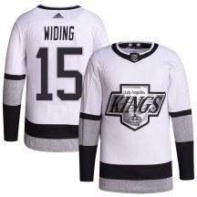 Juha Widing Los Angeles Kings Adidas Men's Authentic 2021/22 Alternate Primegreen Pro Player Jersey - White