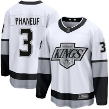 Dion Phaneuf Los Angeles Kings Fanatics Branded Men's Premier Breakaway Alternate Jersey - White