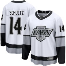 Dave Schultz Los Angeles Kings Fanatics Branded Men's Premier Breakaway Alternate Jersey - White