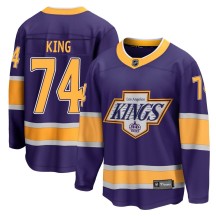 Dwight King Los Angeles Kings Fanatics Branded Youth Breakaway 2020/21 Special Edition Jersey - Purple