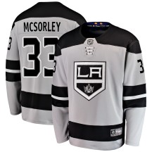 Marty Mcsorley Los Angeles Kings Fanatics Branded Men's Breakaway Alternate Jersey - Gray