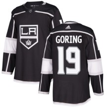 Butch Goring Los Angeles Kings Adidas Men's Authentic Jersey - Black