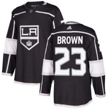 Dustin Brown Los Angeles Kings Adidas Men's Authentic Jersey - Black