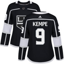 Adrian Kempe Los Angeles Kings Adidas Women's Authentic Home Jersey - Black