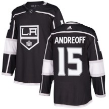 Andy Andreoff Los Angeles Kings Adidas Youth Authentic Home Jersey - Black