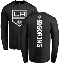 Butch Goring Los Angeles Kings Adidas Youth Premier Home Jersey - Black