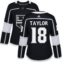 Dave Taylor Los Angeles Kings Adidas Women's Authentic Home Jersey - Black