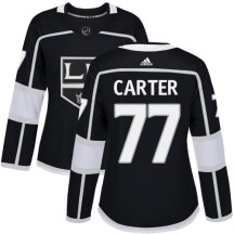 Jeff Carter Los Angeles Kings Adidas Women's Authentic Home Jersey - Black