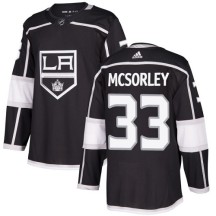 Marty Mcsorley Los Angeles Kings Adidas Men's Premier Home Jersey - Black