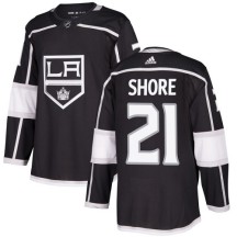 Nick Shore Los Angeles Kings Adidas Youth Authentic Home Jersey - Black