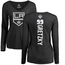 Wayne Gretzky Los Angeles Kings Adidas Women's Premier Home Jersey - Black